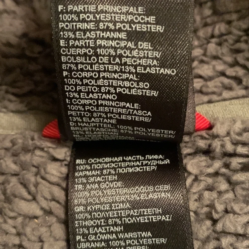 The North Face Plush Fleece Long Sleeve Jacket